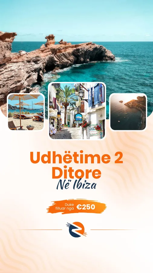 Travel trip promotion template example